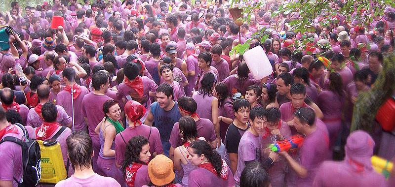 Batalla del Vino. Haro, La Rioja, 29 de junio